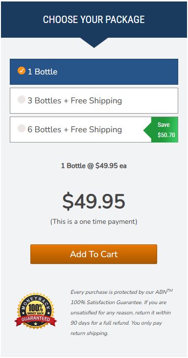 Buy Advanced Telomere Support 1 Bottle