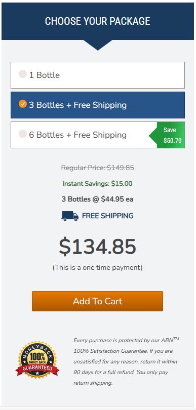 Buy Advanced Telomere Support 3 Bottles