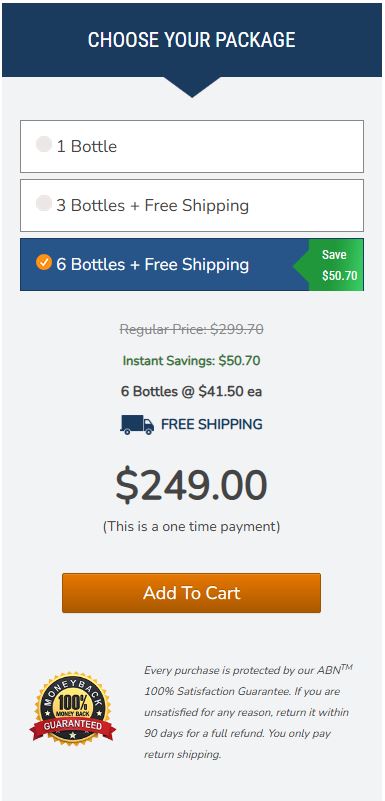 Buy Advanced Telomere Support 6 Bottles